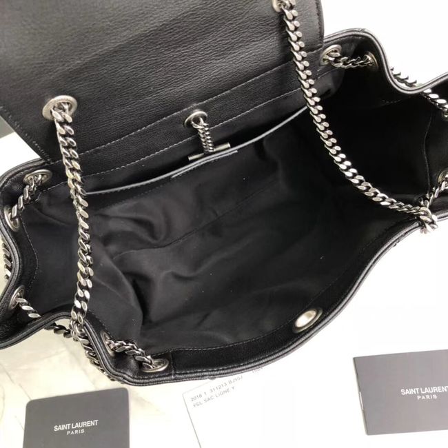 SAINT LAURENT leather shoulder bag Y554248 black