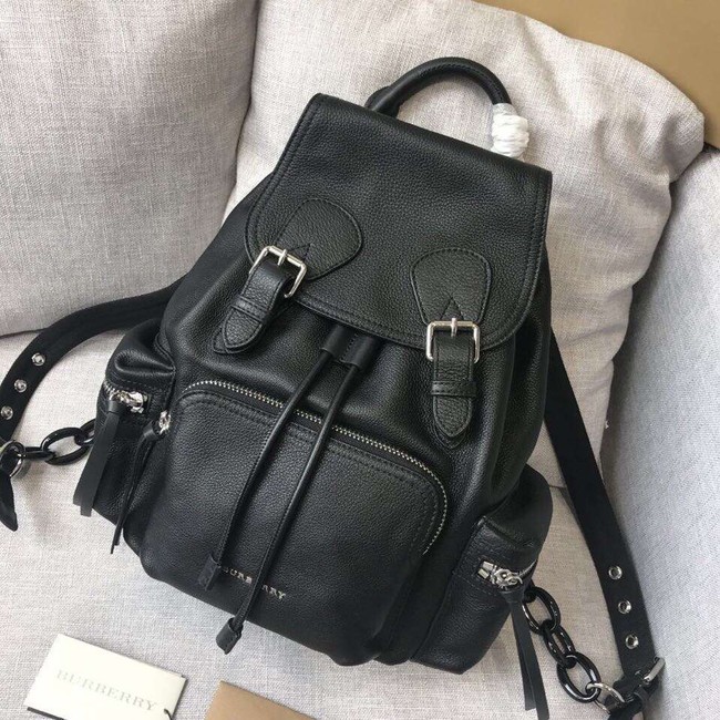 BURBERRY Leather backpack 48791 black