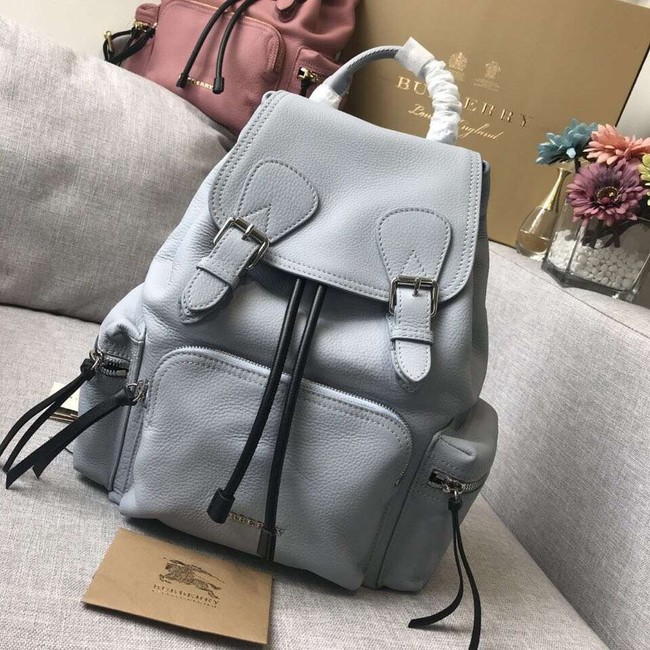 BURBERRY Leather backpack 48791 grey