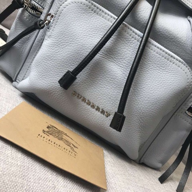 BURBERRY Leather backpack 48791 grey