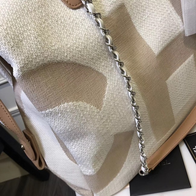 Chanel large shopping bag C3403 cream