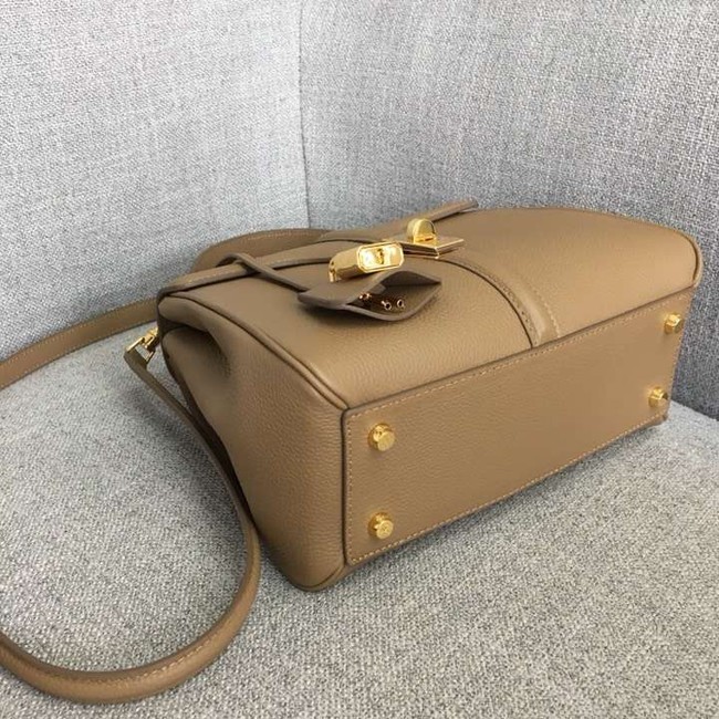 CELINE SMALL 16 BAG IN SATINATED CALFSKIN 188003 Khaki