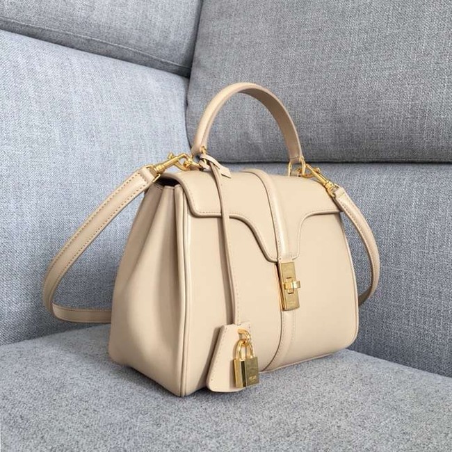 CELINE SMALL 16 BAG IN SATINATED CALFSKIN 188003 cream