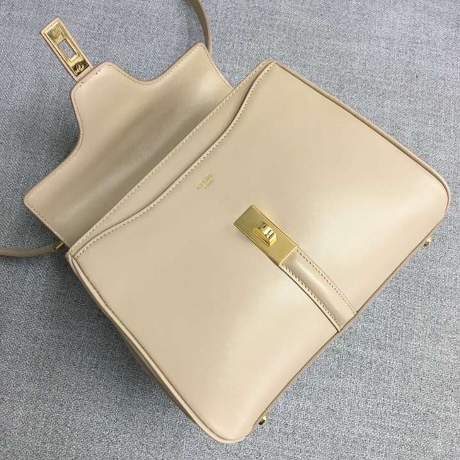 CELINE SMALL 16 BAG IN SATINATED CALFSKIN 188003 cream