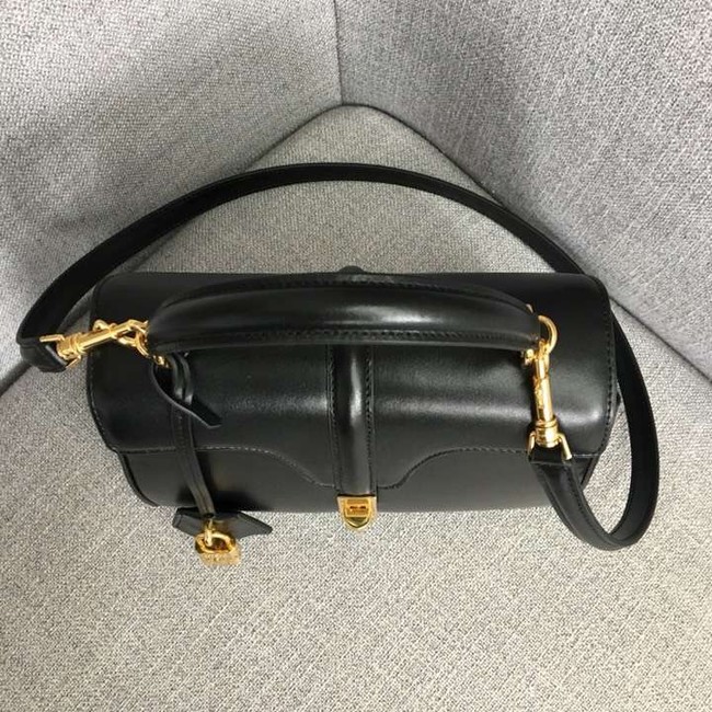 CELINE SMALL 16 BAG IN SATINATED CALFSKIN A188003 black