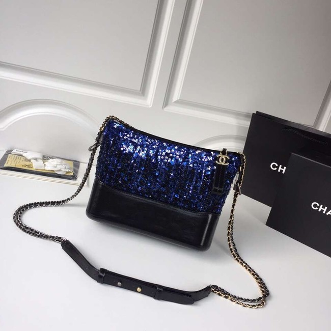 Chanel gabrielle hobo bag A93824 blue