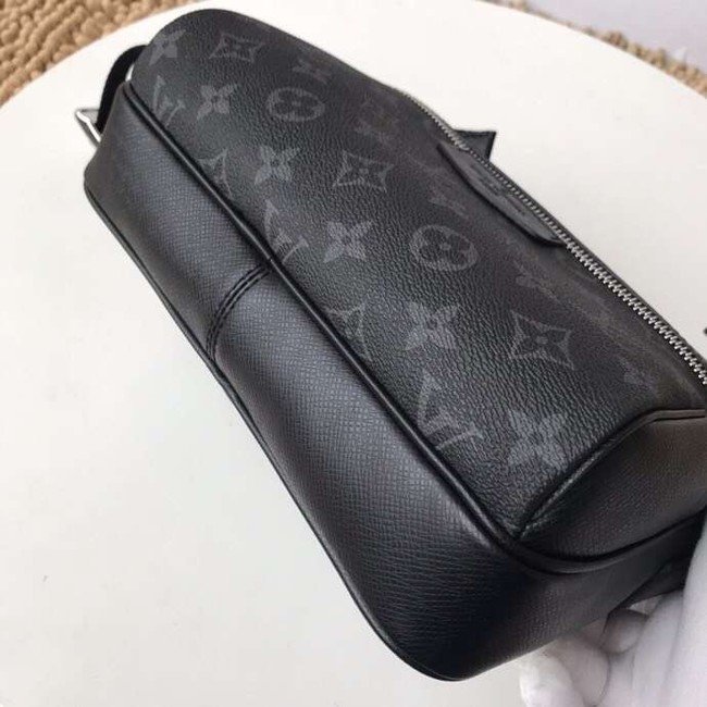 Louis Vuitton Monogram Canvas Messenger PM Black M43845