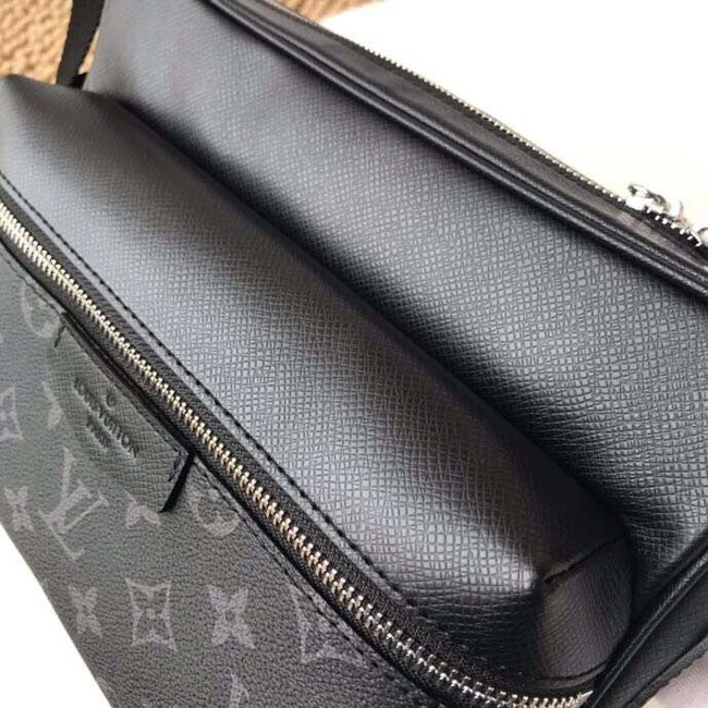 Louis Vuitton Monogram Canvas Messenger PM Black M43845