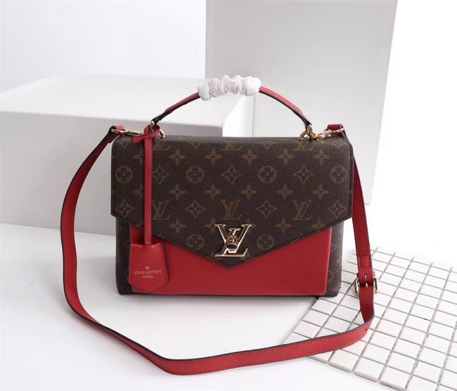 Louis Vuitton Monogram Canvas Pochette Metis Bag M54879 red