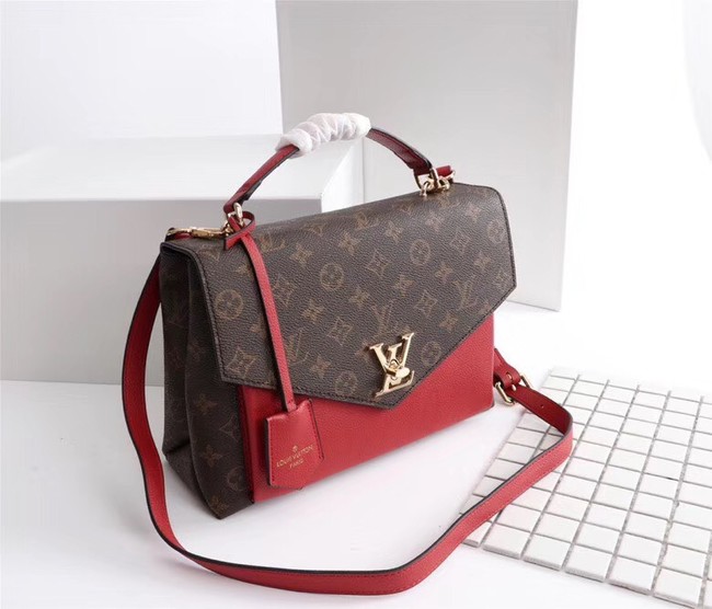 Louis Vuitton Monogram Canvas Pochette Metis Bag M54879 red