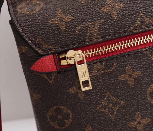 Louis Vuitton Monogram Canvas Pochette Metis Bag M54879 red