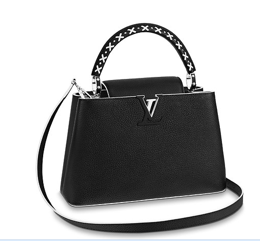 Louis Vuitton CAPUCINES PM M52388 black