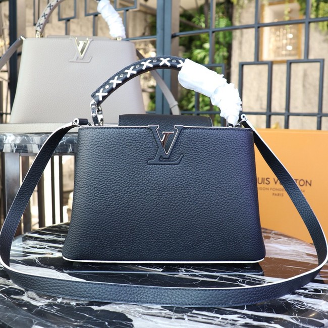 Louis Vuitton CAPUCINES PM M52388 black