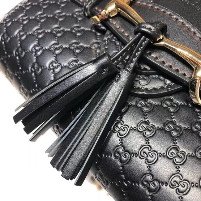 Gucci Mini leather bag 449636 black