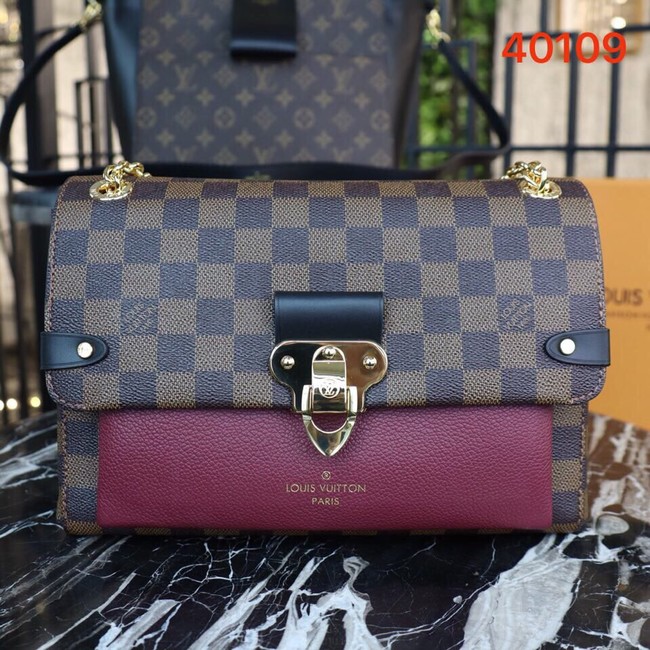 Louis vuitton original monogram canvas M40108 Lie De Vin