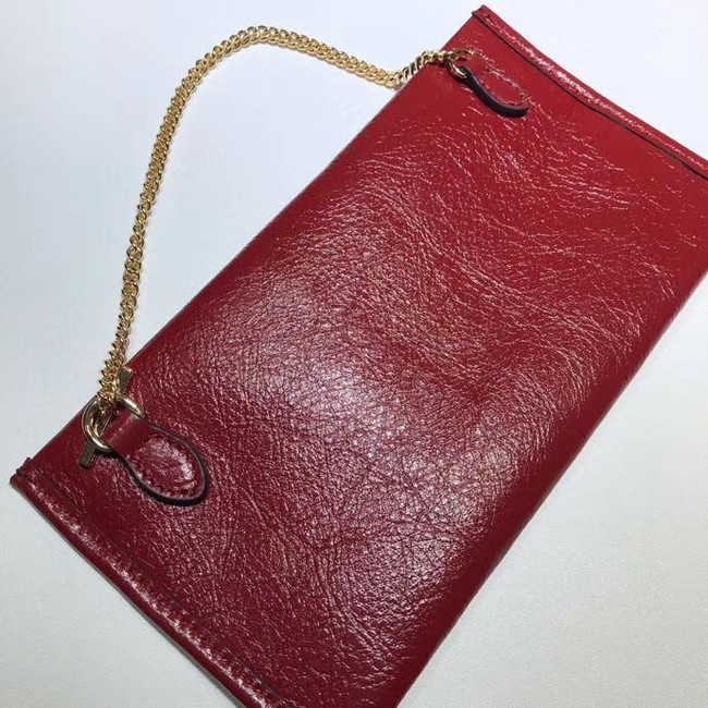 Gucci Rajah large tote 537219 red