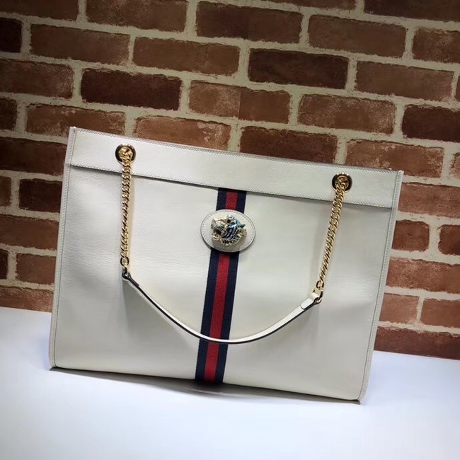 Gucci Rajah large tote 537219 white