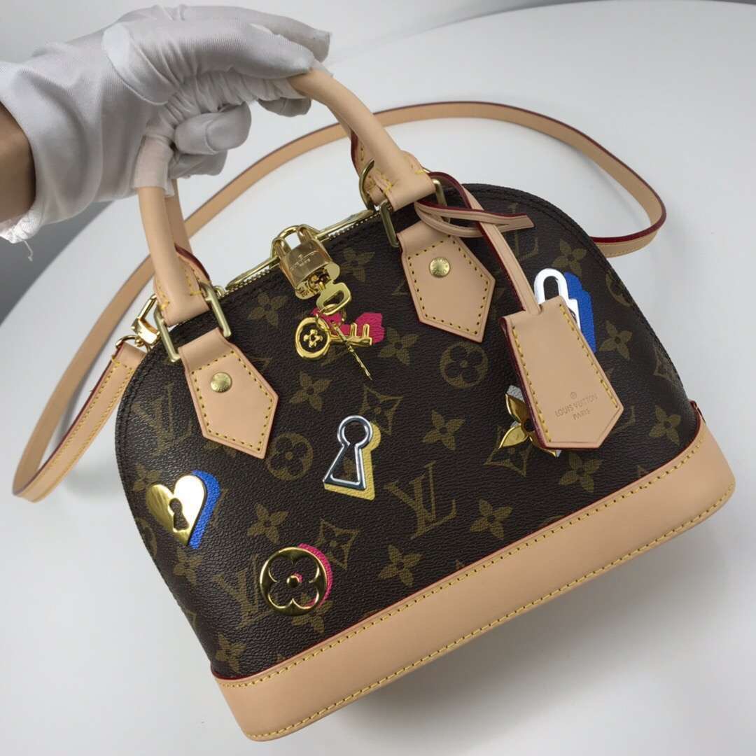 Louis Vuitton Original Monogram Canvas ALMA BB M44368