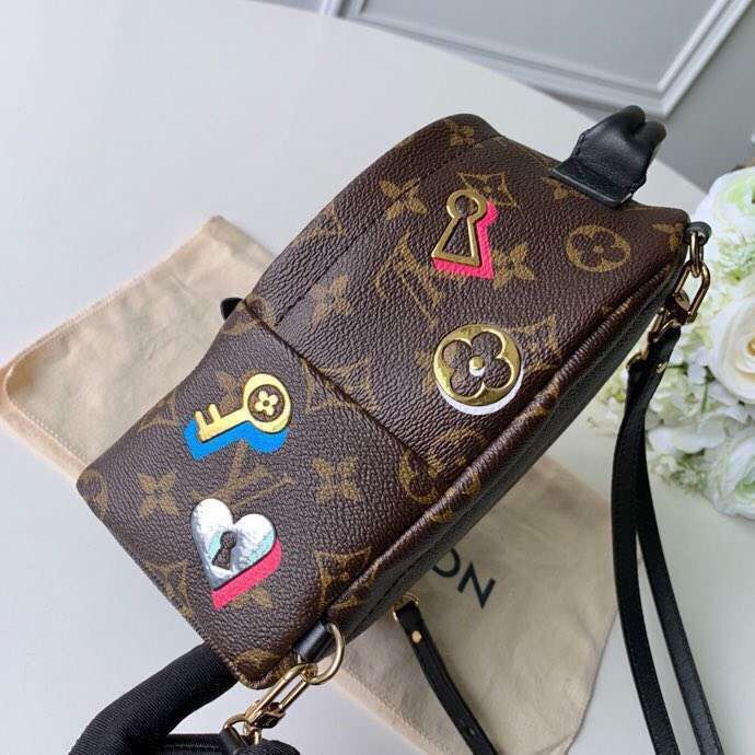 Louis Vuitton Original Monogram Canvas PALM SPRINGS MINI M44367