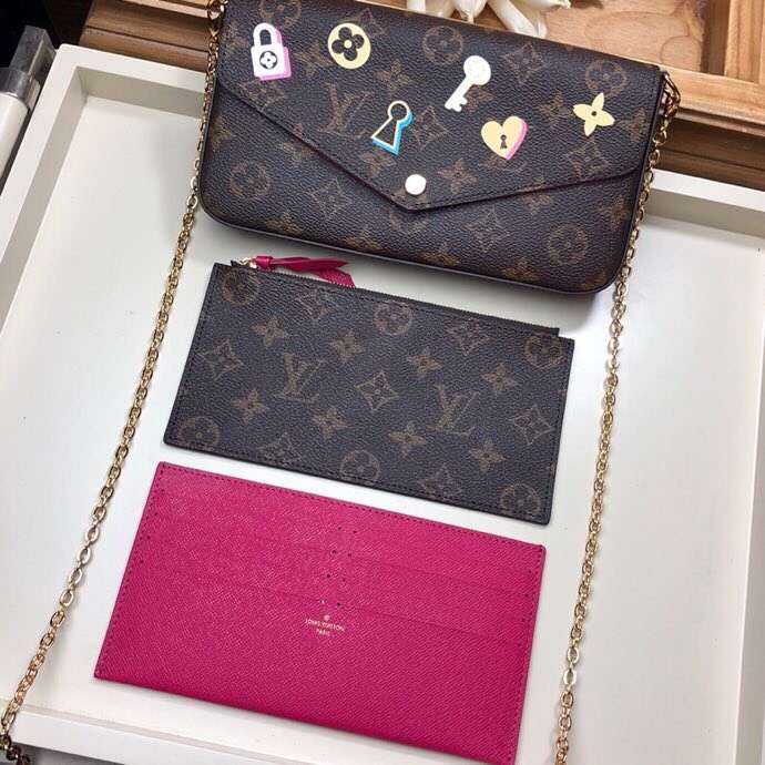 Louis Vuitton Original Monogram Canvas POCHETTE FELICIE M63999