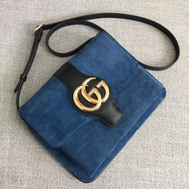 Gucci Arli medium shoulder bag 550126 Dark blue