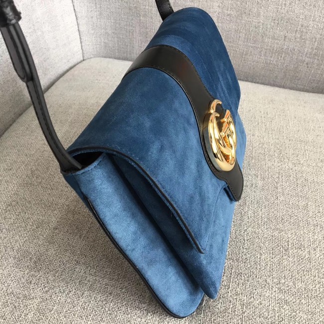 Gucci Arli medium shoulder bag 550126 Dark blue