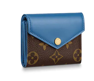 Louis Vuitton ZOE WALLET M63881 BLEU JEAN