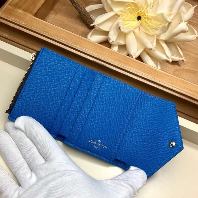 Louis Vuitton ZOE WALLET M63881 BLEU JEAN