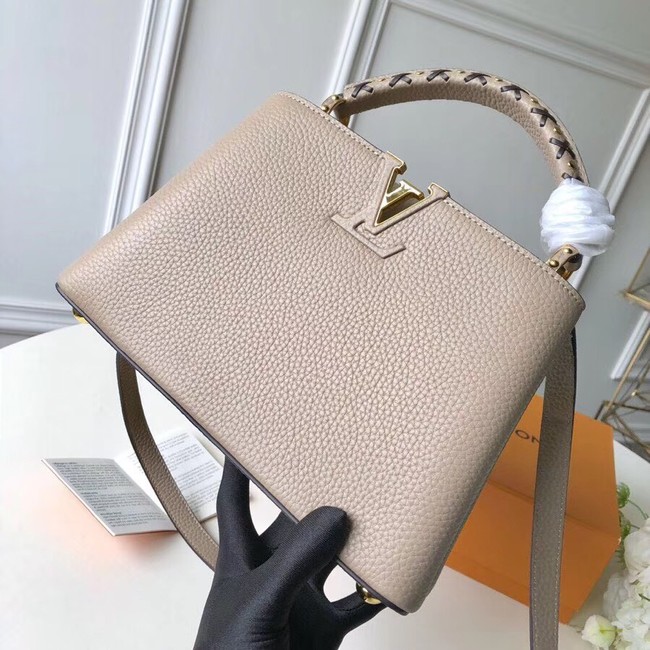 Louis Vuitton CAPUCINES PM M52387 grey