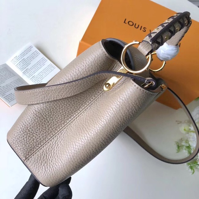 Louis Vuitton CAPUCINES PM M52387 grey