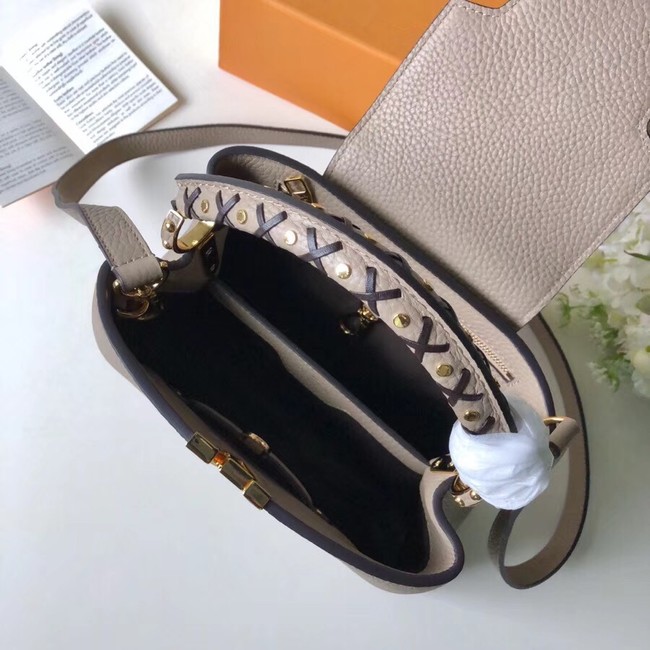 Louis Vuitton CAPUCINES PM M52387 grey