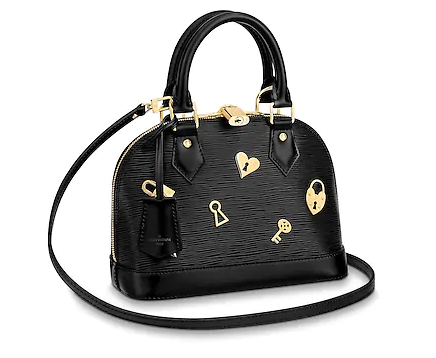 Louis vuitton original ALMA BB M52884 Black