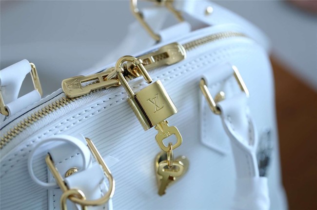 Louis vuitton original ALMA BB M52884 white