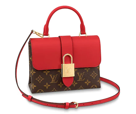 Louis vuitton original LOCKY BB M44080 Coquelicot