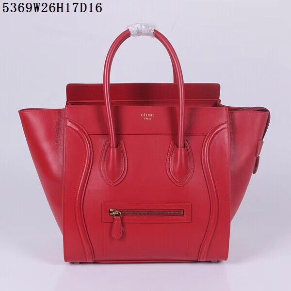 Celine Luggage Micro Tote Bag CLY5369 Red