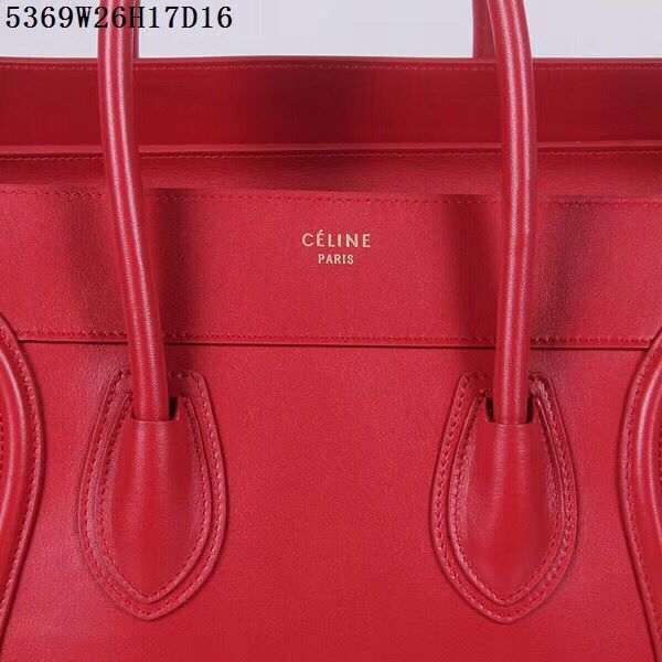 Celine Luggage Micro Tote Bag CLY5369 Red