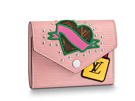 Louis Vuitton VICTORINE WALLET M63325 Rose Ballerine Pink