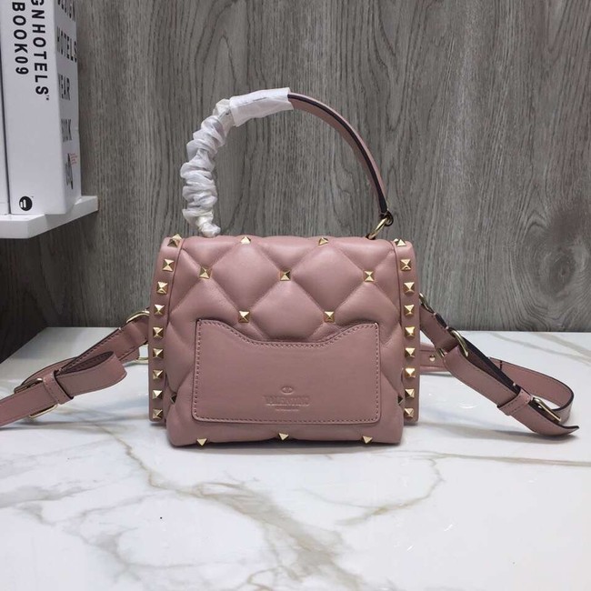 VALENTINO Candy quilted leather cross-body bag 0033 pink