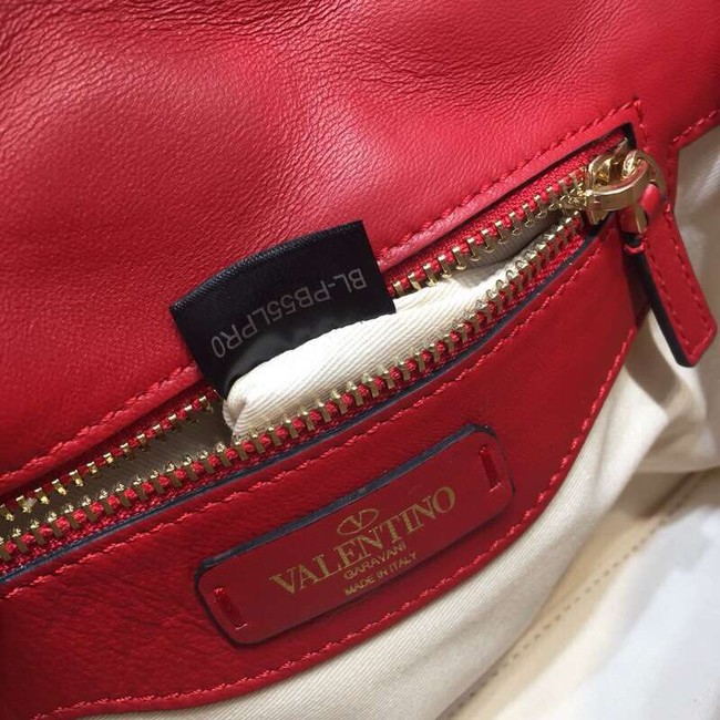 VALENTINO Candy quilted leather cross-body bag 0072 red