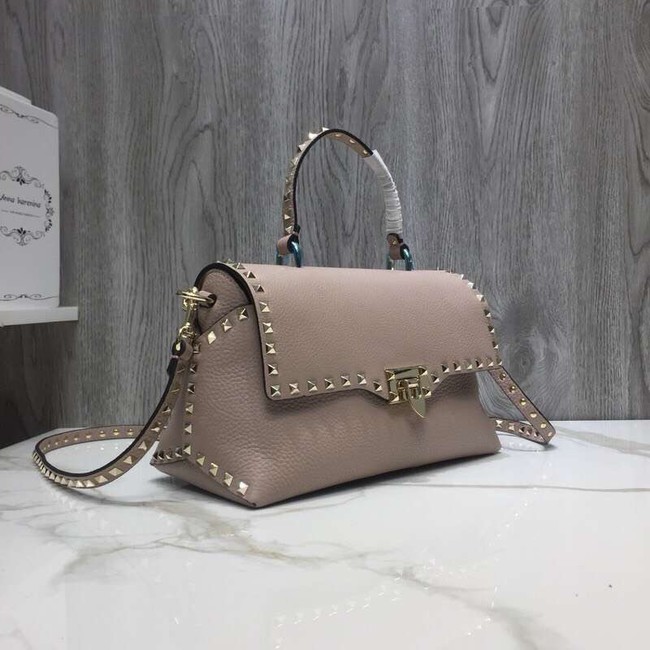 VALENTINO Rockstud leather tote bag V0094 PINK