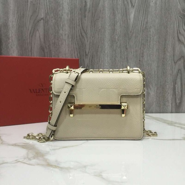 VALENTINO Uptown shoulder bag 3196 creamy-white