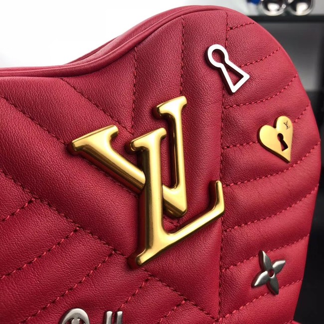 Louis Vuitton HEART BAG NEW WAVE M52794 red