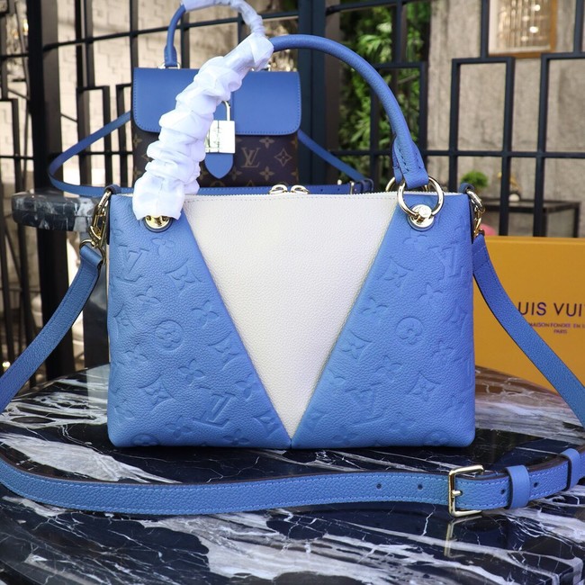 Louis vuitton original V TOTE BB M44397 blue&beige