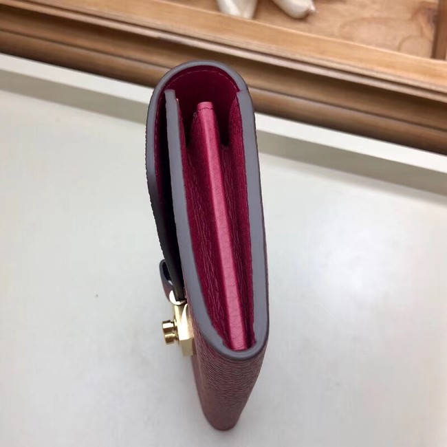 Louis Vuitton CROISETTE WALLET N60215 Lie De Vin