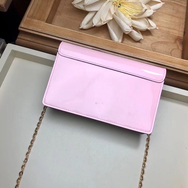 Louis Vuitton Original CHERRYWOOD CHAIN WALLET M63306 Rose Ballerine