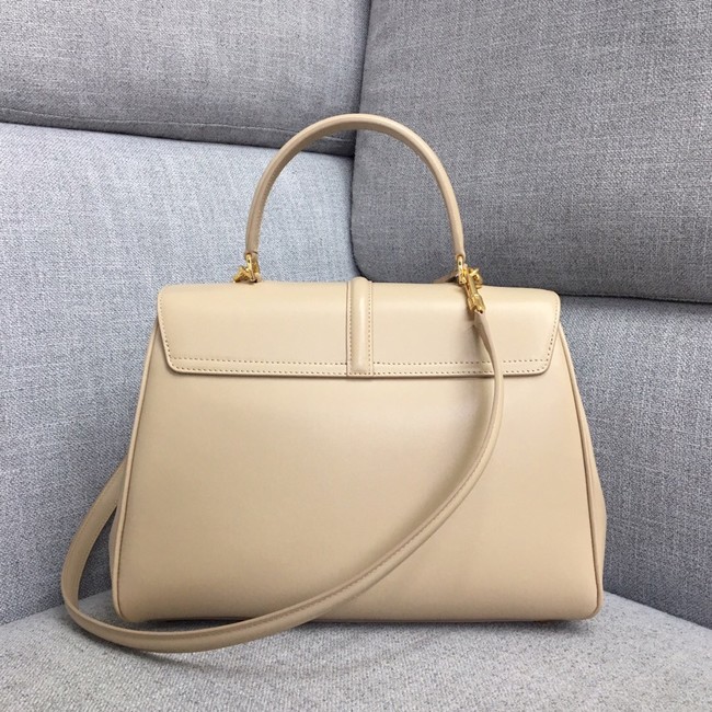 CELINE MEDIUM 16 BAG IN SATINATED CALFSKIN 187373 BEIGE