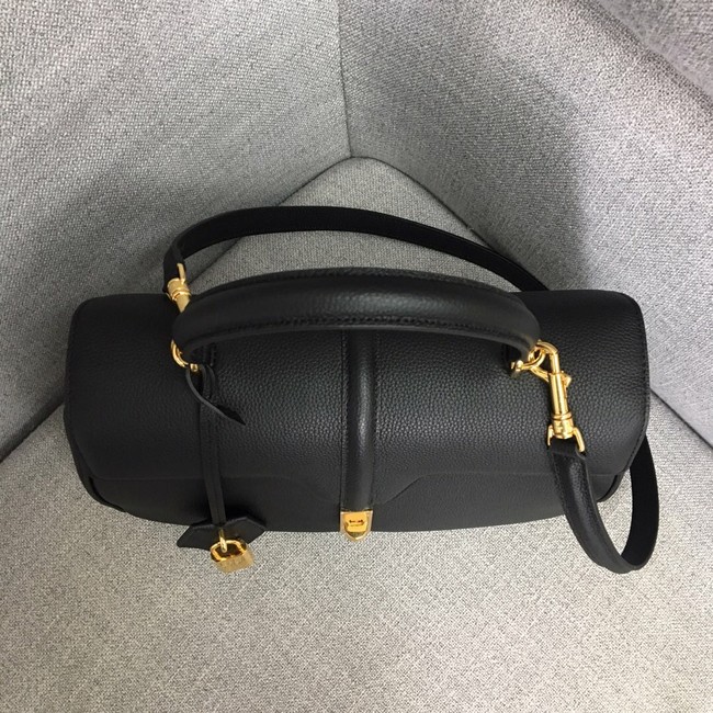 CELINE MEDIUM 16 BAG IN SATINATED CALFSKIN 187373 BLACK