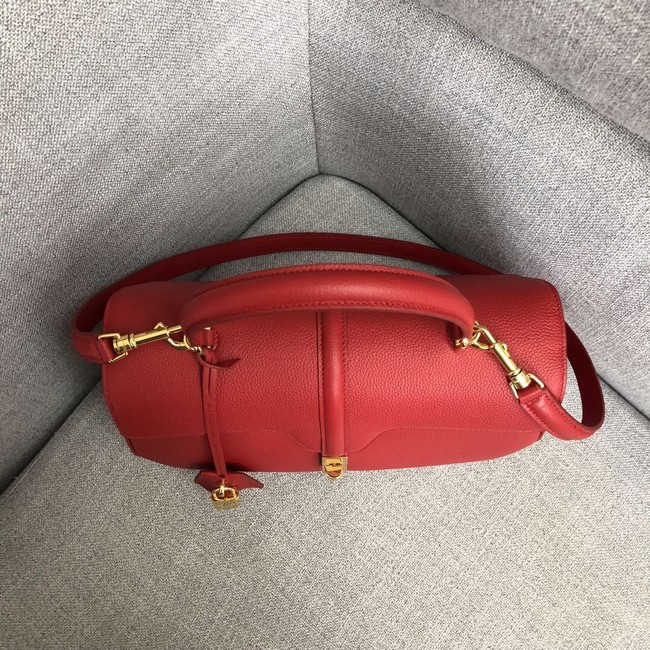 CELINE MEDIUM 16 BAG IN SATINATED CALFSKIN 187373 red