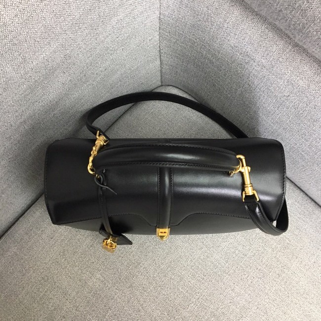 CELINE MEDIUM 16 BAG IN SATINATED CALFSKIN A187373 black