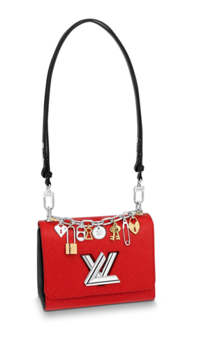 Louis Vuitton TWIST MM M52894 red